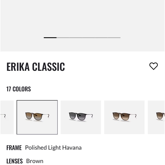 Ray-band Sunglasses style name: Erica - Picture 6 of 7